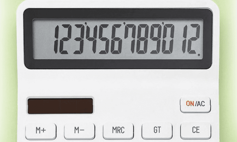 Дисплей калькулятора Xiaomi Kaco Lemo Desk Electronic Calculator K1410