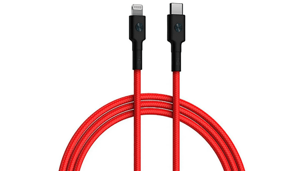Дизайн кабеля Xiaomi ZMI Type-C/Lighting 100см AL873