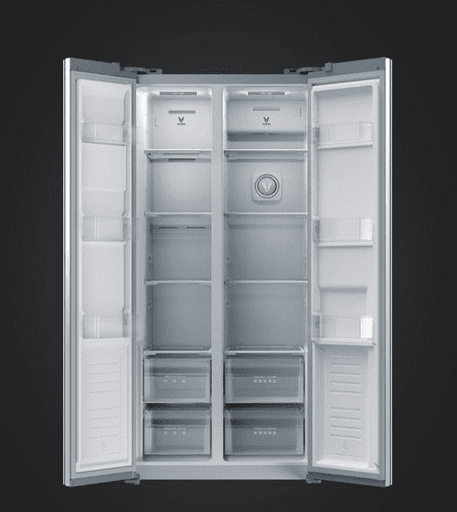 Организация внутреннего пространства холодильника Xiaomi Viomi