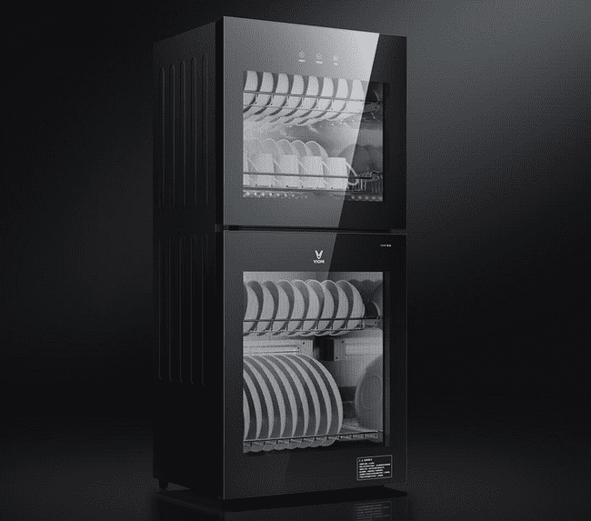 Внешний вид дезинфекционного шкафа Xiaomi Viomi Disinfection Cabinet Vertical RDT100B-1