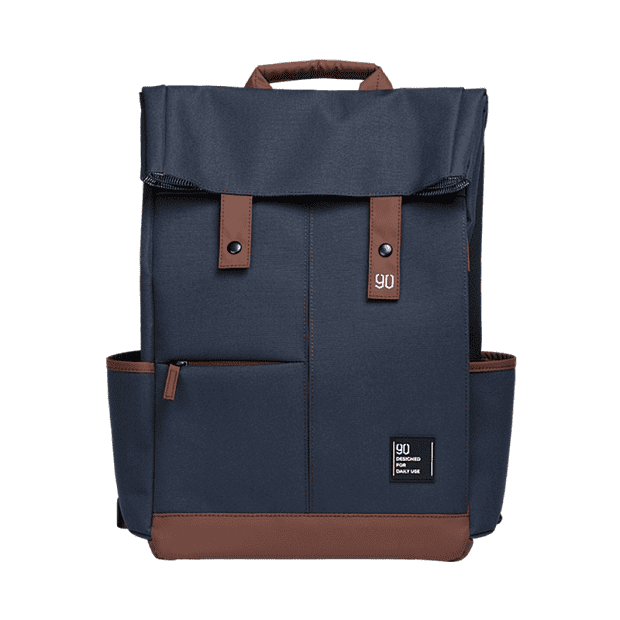 Xiaomi 90 Points Vitality College Casual Backpack (Blue) - 1