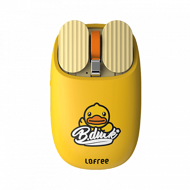 Беспроводная компьютерная мышь Xiaomi Lofrey Potato Chips Small Ducks (Yellow/Желтый) : отзывы и обзоры 