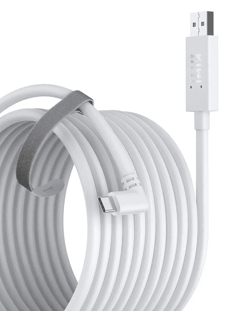 Кабель MiMAXO для Oculus Quest 2 Link Cable (5м) (USB 3.0 Type A-Type C) (White) - 4