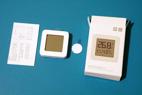 Состав комплекта погодной станции Xiaomi Mijia Bluetooth Hygrothermograph 2 Состав комплекта поставки для Mijia Hygrothermograph 2