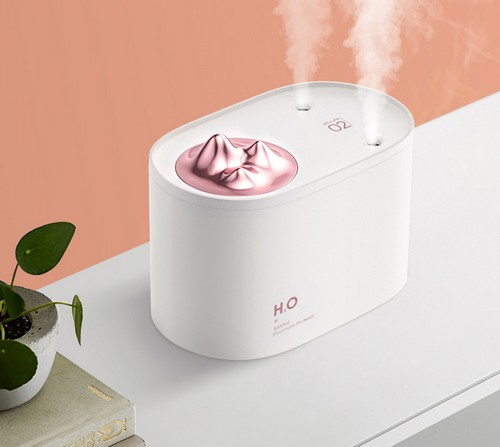 Работа увлажнителя воздуха Xiaomi Jisulife Wireless Humidifier Демонстрация работы увлажнителя воздуха Xiaomi Jisulife Wireless Humidifier