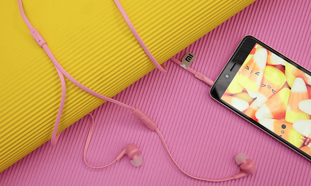 Наушники Xiaomi Mi Piston Basic/Youth Colorful Edition (Pink/Розовый) - 6